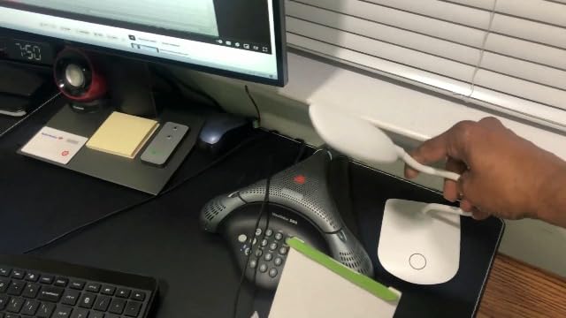 Battery Powered Desk Lamp, Portable Lamps Rechargeable 3 Color Modes Touch Control Stepless Dimming, Wireless Desk Lamp with 2000mAh, Small LED Table Light for Dorm Study Office Bedroom,Black - Image 7